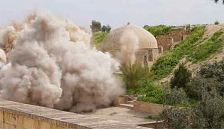 Daesh explota un convento de monjas en Iraq Daesh explota un convento de monjas en Iraq